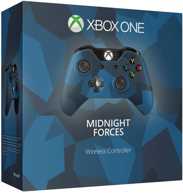 Microsoft Xbox One Wireless Controller Midnight Forces