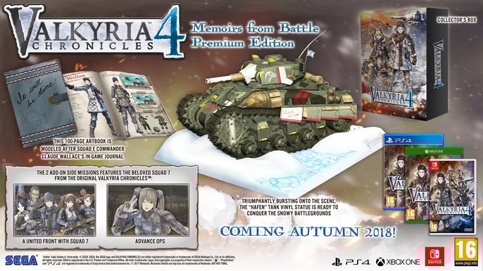 Valkyria Chronicles 4 (Premium Edition) - Switch