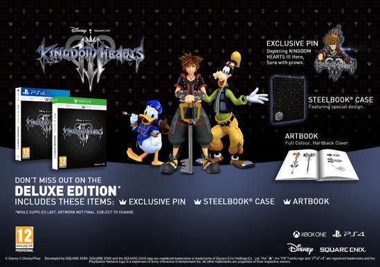 Kingdom Hearts III (Deluxe Edition) - PS4