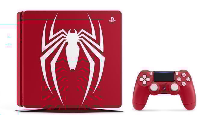 Sony PS4 Playstation 4 Slim 1TB Limited Edition + Spider-Man