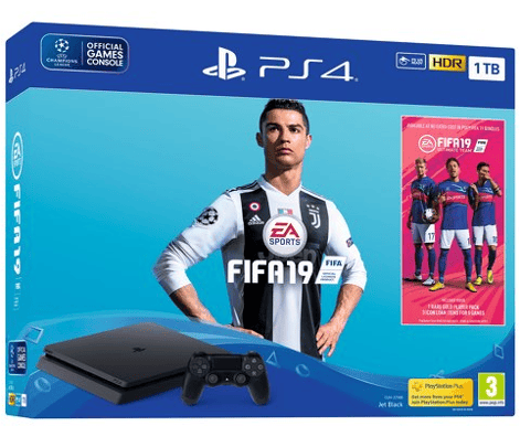 Sony PS4 Playstation 4 Slim 1TB + FIFA 19