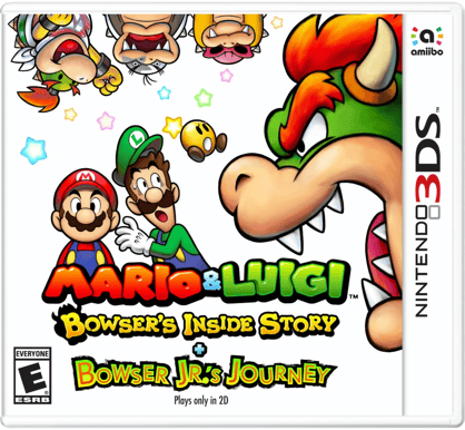 Mario & Luigi: Bowser's Inside Story + Bowser Jr's Journey - 3DS