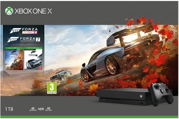 Microsoft Xbox One X, 1TB (Forza Bundling)
