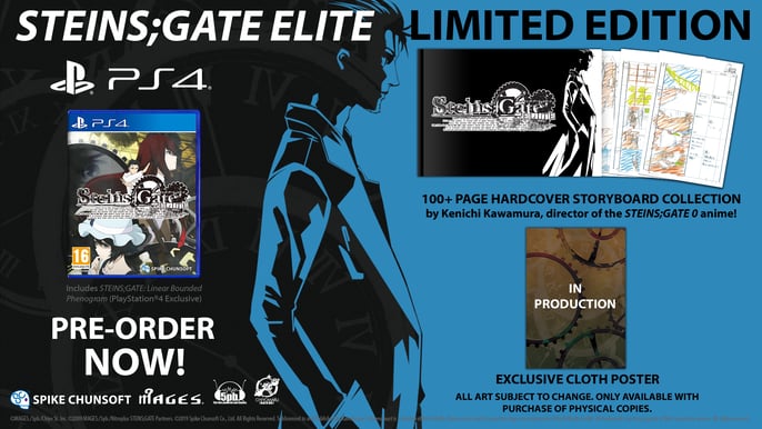 Steins; Gate Elite - Limited Edition - PS4
