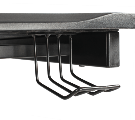 DELTACO Gaming Skrivbord Svart/Orange