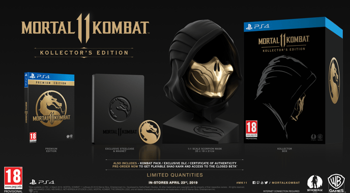 Mortal Kombat 11 - Kollektor's Edition - PS4