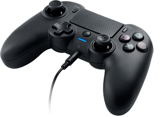 PS4 Nacon Asymmetric Wireless Controller Black