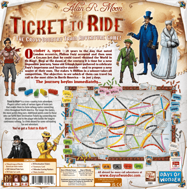 Ticket to Ride: USA (Svenska)