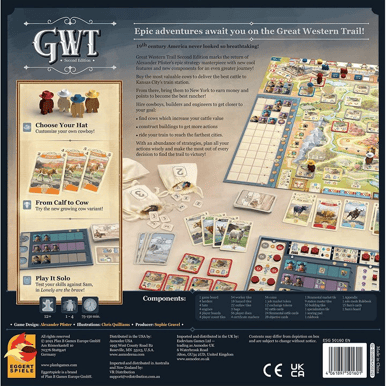Great Western Trail 2nd Edition (Engelska)