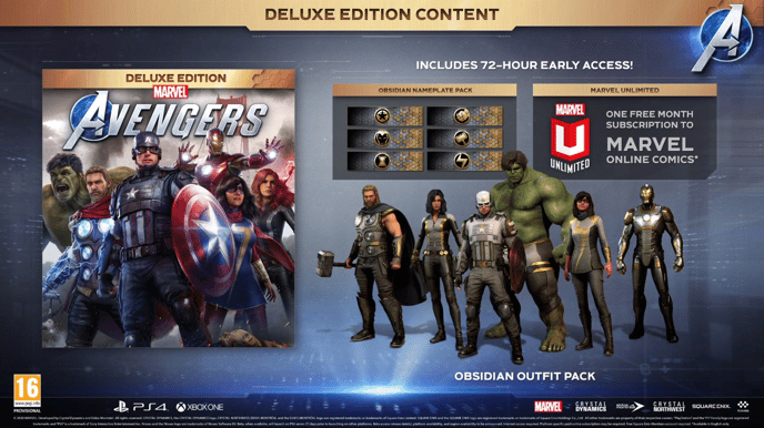 Marvel's Avengers Deluxe Edition - PS4