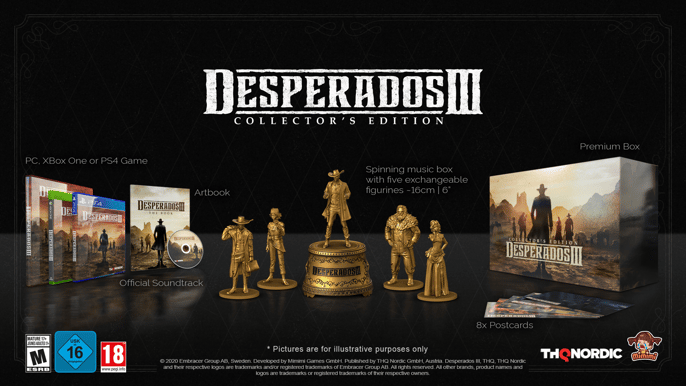 Desperados III Collector's Edition - PS4