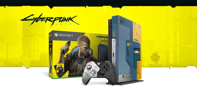 Microsoft Xbox One X Cyberpunk 2077 Limited Edition Bundle (1TB)