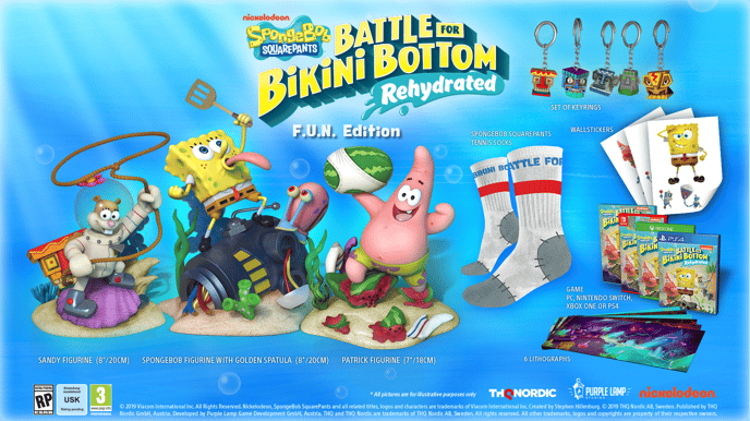 Spongebob SquarePants: Battle for Bikini Bottom Rehydrated F.U.N. Ed - PS4