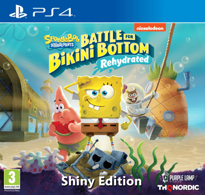 Spongebob SquarePants: Battle for Bikini Bottom Rehydrated Shiny Ed - PS4