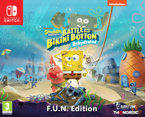 Spongebob SquarePants: Battle for Bikini Bottom Rehydrated F.U.N Ed - Switch
