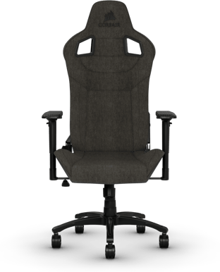 Corsair T3 RUSH, Fabric Gaming Chair, Charcoal