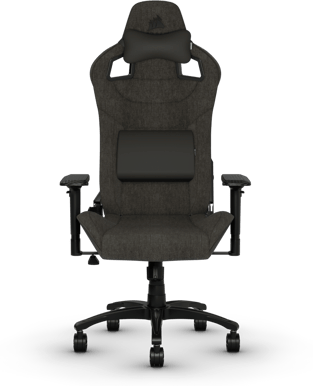 Corsair T3 RUSH, Fabric Gaming Chair, Charcoal