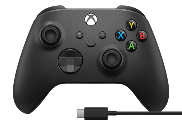 Microsoft Xbox Series X Wireless Controller + USB