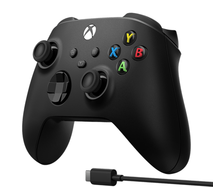 Microsoft Xbox Series X Wireless Controller + USB