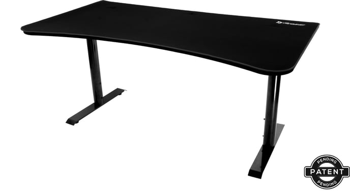 Arozzi Arena Gaming Desk Pure Black