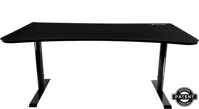 Arozzi Arena Gaming Desk Pure Black