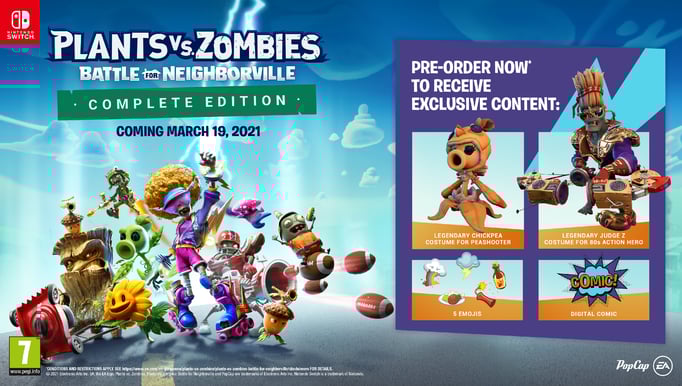 Plants vs. Zombies: Battle for Neighborville Complete Edition - Switch