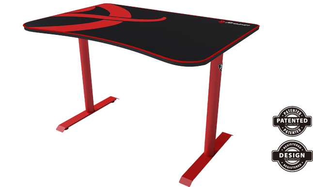Arozzi Arena Fratello Gaming Desk Röd