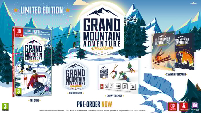 Grand Mountain Adventure Wonderlands - Switch
