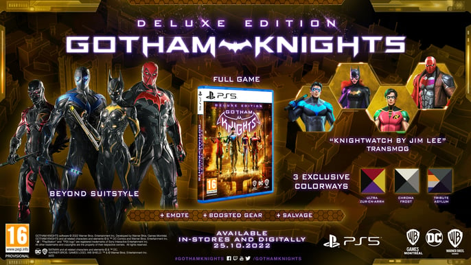 Gotham Knights Deluxe Edition- PS5
