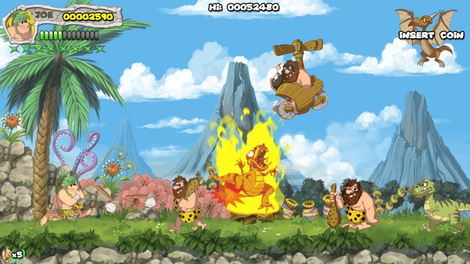 Joe & Mac: Caveman Ninja - PS4