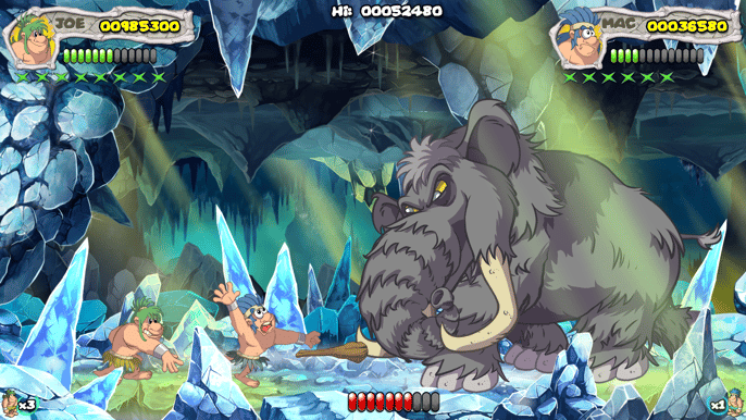 Joe & Mac: Caveman Ninja - PS4