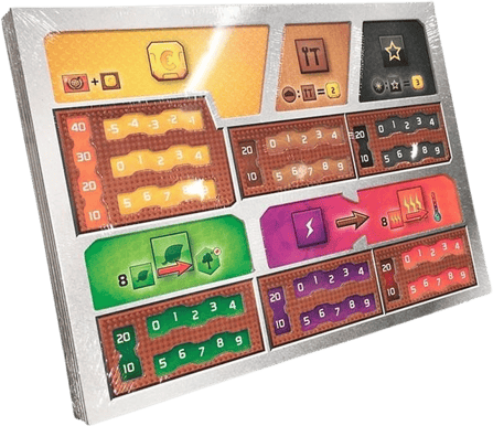 Terraforming Mars: Dual Layer Playerboards