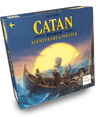 Catan: Äventyrare och Pirater Expansion (Svenska)