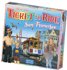 Ticket To Ride San Fransisco (Svenska)