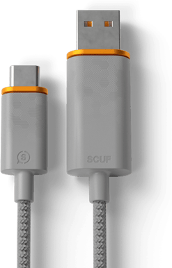 SCUF Cable USB-C 3.6m Ljusgrå