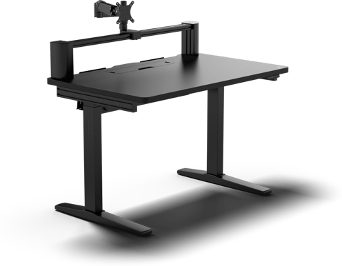 Corsair Platform:4 Svart Laminat Höj & Sänkbar