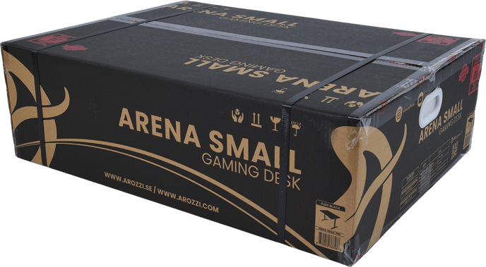 Arozzi Arena Gaming Small Desk Black