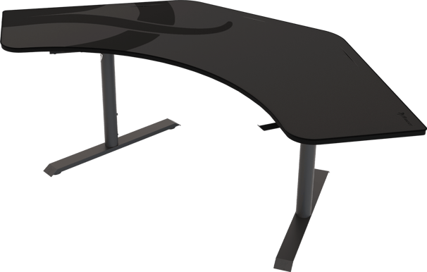 Arozzi Arena Angelo Desk - Gun Metal