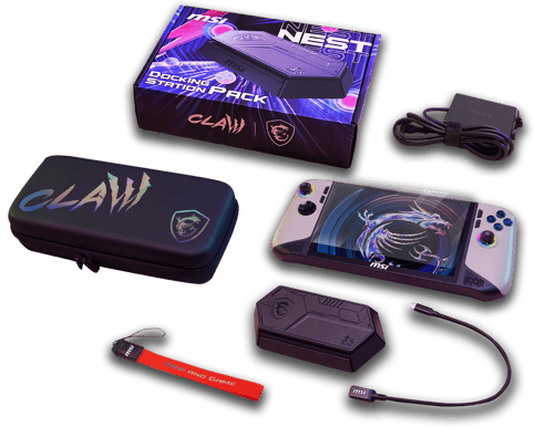 MSI Claw 8 AI+ Super Pack