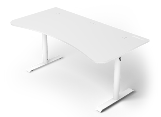 Arozzi Arena Gaming Desk - Pure White