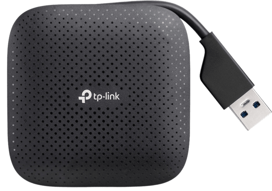 TP-Link USB 3.0-adapter 4 portar Svart