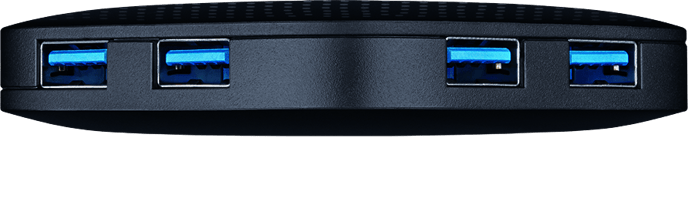 TP-Link USB 3.0-adapter 4 portar Svart