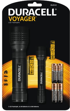 Duracell Flashlight Voyager 2-pack