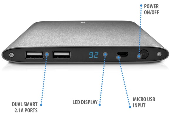 V7 Select Powerbank 17000mAh