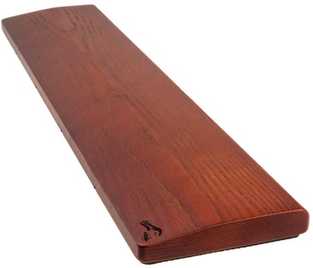 Glorious PC Gaming Race Wooden Keyboard Wrist Pad Full Size Golden Oak