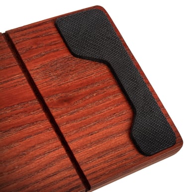 Glorious PC Gaming Race Wooden Keyboard Wrist Pad Compac Golden Oak