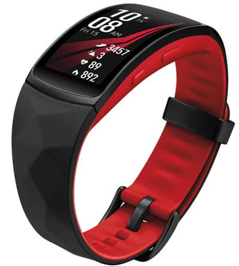 Samsung Gear Fit 2 Pro Small Röd/svart