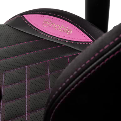 Noblechairs EPIC Faux Leather Svart/Rosa
