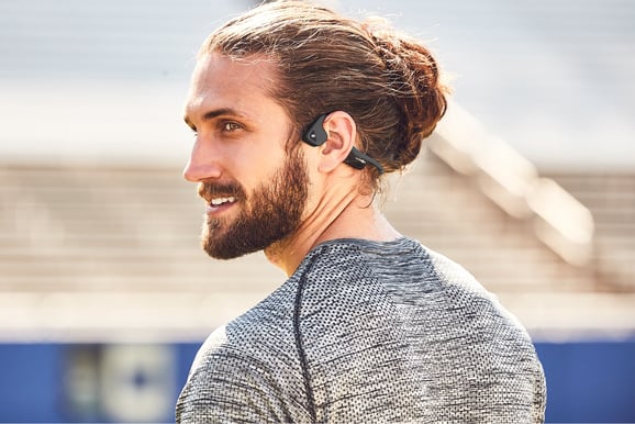 AfterShokz Trekz Air Röd
