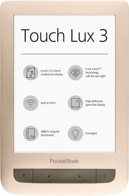 PocketBook Touch Lux 3 Guld